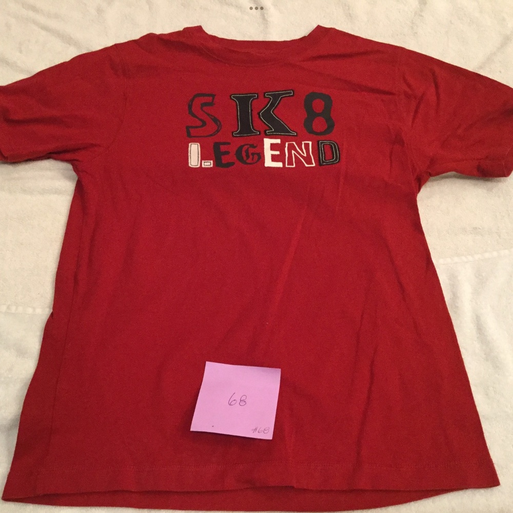 Gymboree Red SK8 Legend Shirt - Size 12